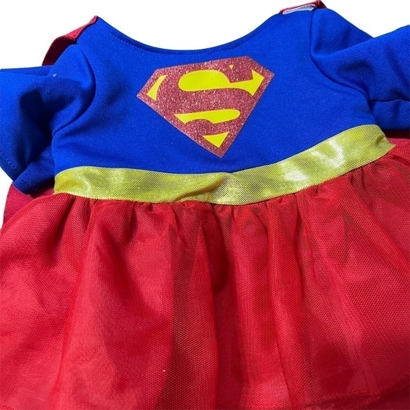 Build a Bear superman tutu dress with cape - Picture 2 of 7